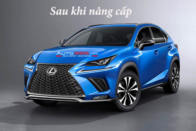 LEXUS NX 2018 NÂNG CẤP BODY LIPS F-SPORT